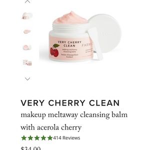 Farmacy very cheery clean cleansing balm